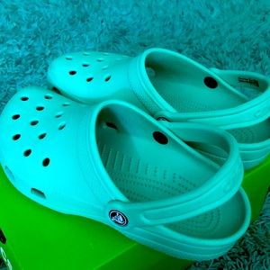 Mint Crocs